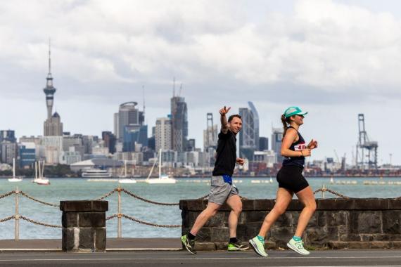 Thousands Take To The Streets For The 2023 Barfoot & Thompson Auckland Marathon 